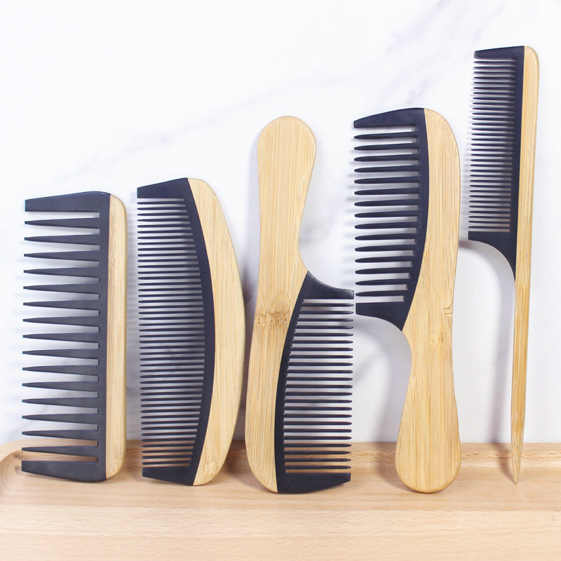 Eco-Friendly Bamboo Hair Comb - Smooth Styling