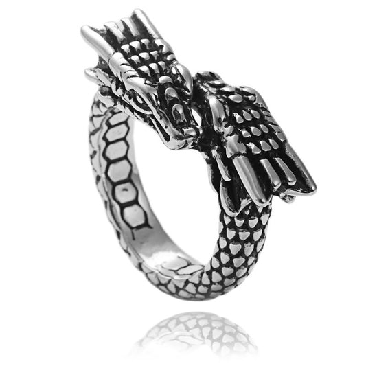 Vintage Titanium Dragon Ring