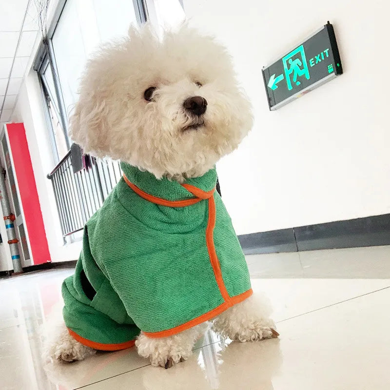 Quick-Dry Pet Robe Towel