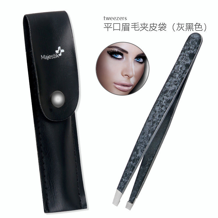 Dual-Purpose Eyebrow Tweezers Kit