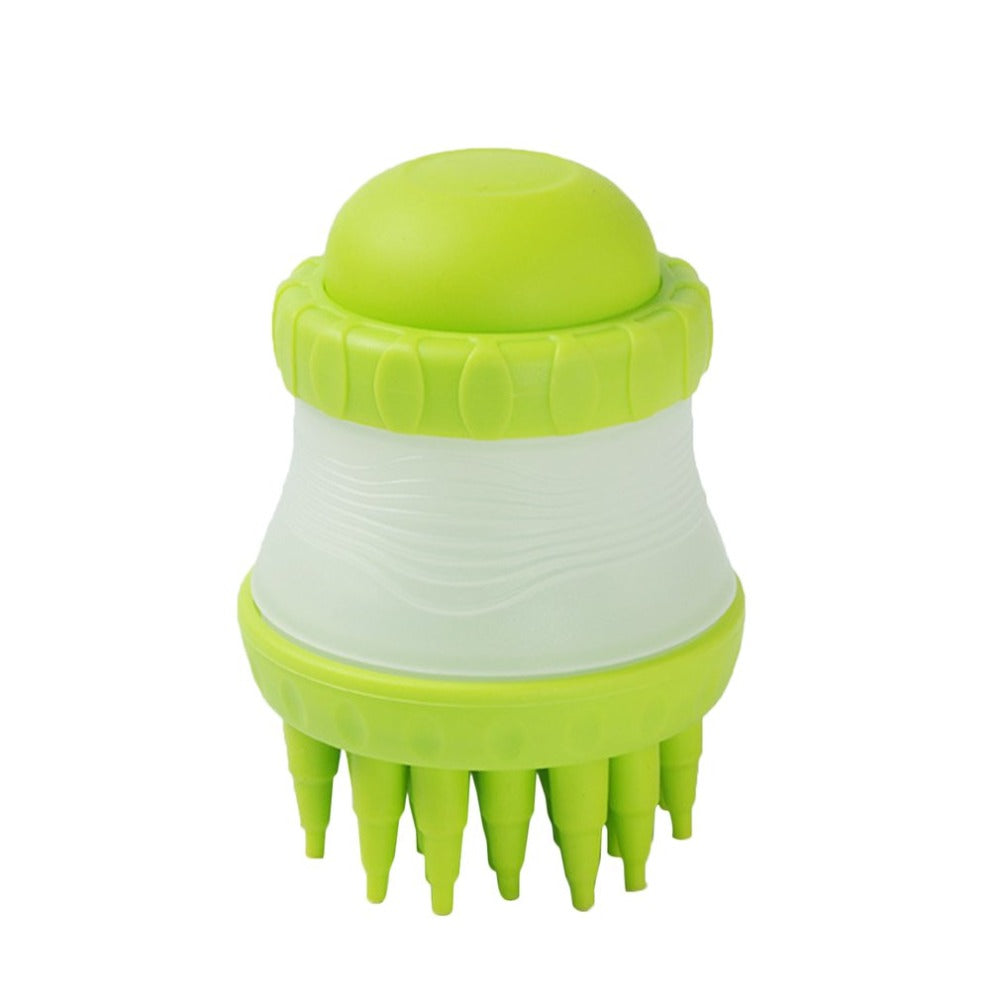 Pet Pamper Brush with Foot Wash